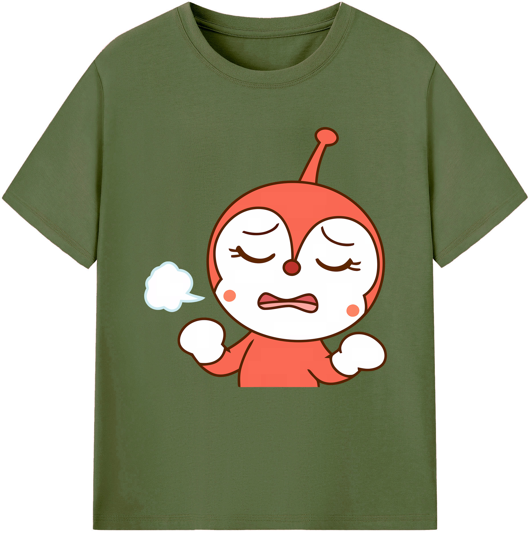 アンパンマン Anpanman 綿100％半袖Tシャツ（フロントプリント）